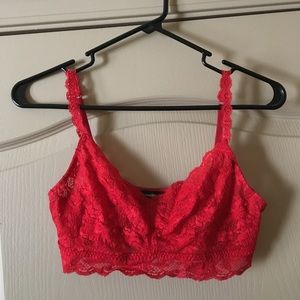 Never say Cosabella Lacey sweetie bralette bra